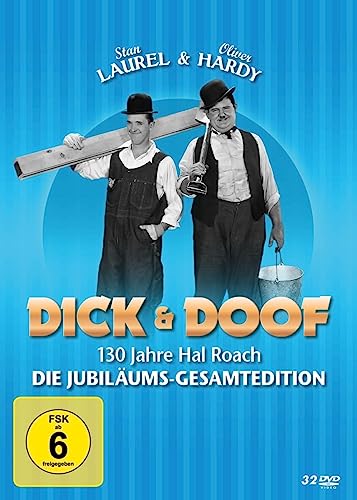 Dick und Doof - 130 Jahre Hal Roach - Die Jubiläums-Gesamtedition (Filmjuwelen) [32 DVDs] von Filmjuwelen