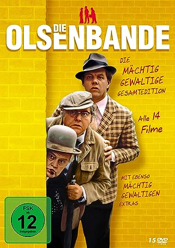 Die (mächtig gewaltige) Olsenbande Gesamtedition - mit ebenso mächtig gewaltigen Extras [15 DVDs] von Filmjuwelen