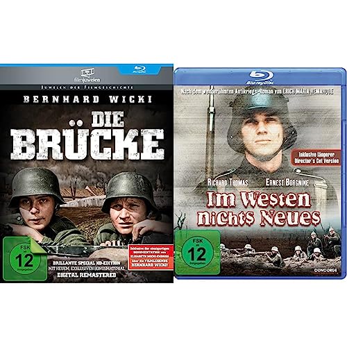 Die Brücke (Bernhard Wicki) - Filmjuwelen [Blu-ray] & Im Westen nichts Neues [Blu-ray] von Filmjuwelen