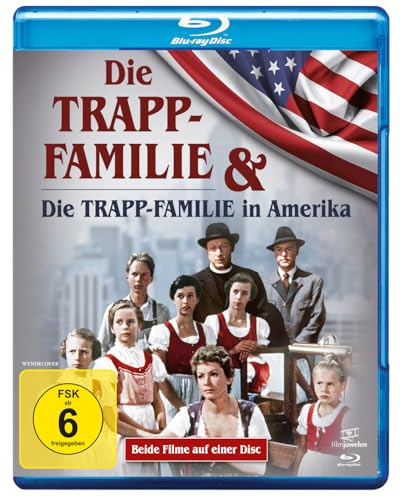 Die Trapp-Familie & Die Trapp-Familie in Amerika (Neuauflage) [Blu-ray] von Filmjuwelen