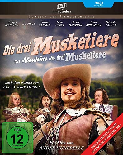 Die drei Musketiere (Die Abenteuer der drei Musketiere) [Blu-ray] von Filmjuwelen