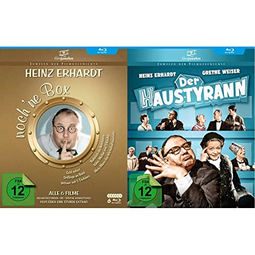 Heinz Erhardt - noch 'ne Blu-ray Box (6 Kultfilme in HD + Bonus-Filmclips) - Filmjuwelen & Der Haustyrann [Blu-ray] (Filmjuwelen) von Filmjuwelen