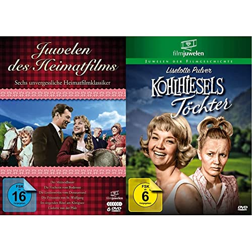 Juwelen des Heimatfilms: Sechs unvergessliche Heimatfilmklassiker [6 DVDs] & Kohlhiesels Töchter (Filmjuwelen) von Filmjuwelen