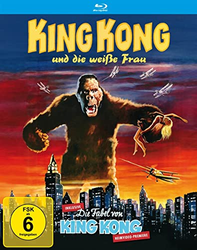 King Kong und die weiße Frau + Originalsynchro "Die Fabel von King Kong" (Filmjuwelen) [Blu-ray] von Filmjuwelen