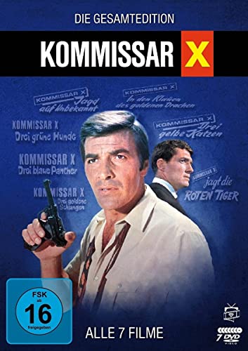 Kommissar X - Die Gesamtedition: Alle 7 Filme (Filmjuwelen) [7 DVDs] von Filmjuwelen