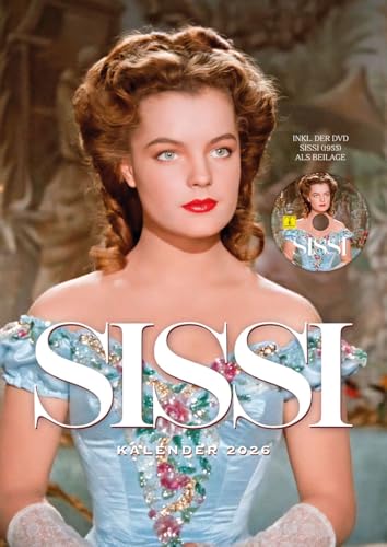 Sissi - Kalender 2026 inkl. DVD (Wandkalender / Fotokalender) (Filmjuwelen): Deutsch für Hörgeschädigte von Filmjuwelen