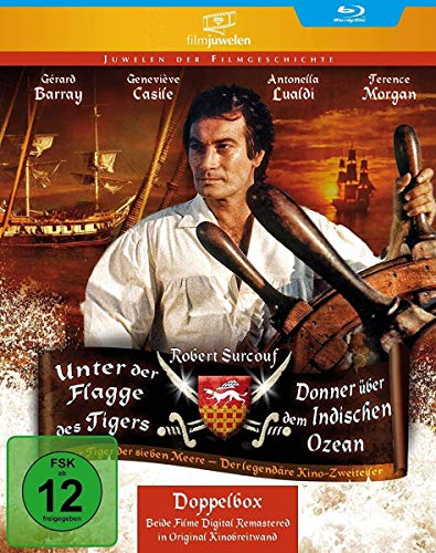 Unter der Flagge des Tigers / Donner über dem Indischen Ozean (Filmjuwelen) [Blu-ray] von Filmjuwelen