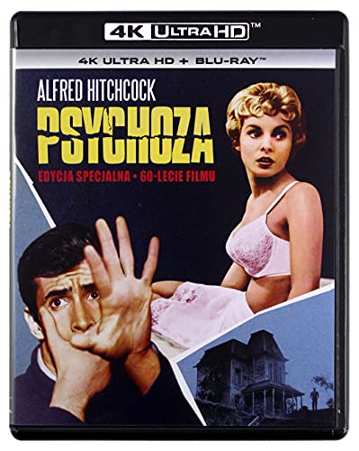 Psycho 4K [Blu-Ray] [Region Free] (IMPORT) (Keine deutsche Version) von Filmostrada