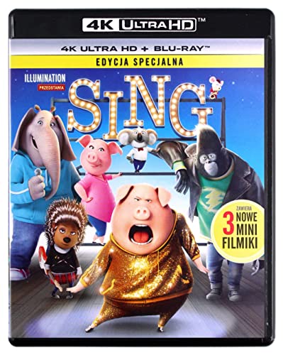 Sing [Blu-Ray 4K]+[Blu-Ray] [Region Free] von Filmostrada