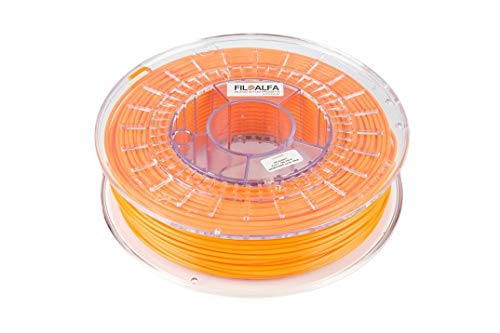 FiloAlfa Filament - PLA/PLA AlfaPlus für 3D-Drucker - 1,75 mm, 700 g (Blau Metallisch, PLA Alfaplus) von FiloAlfa