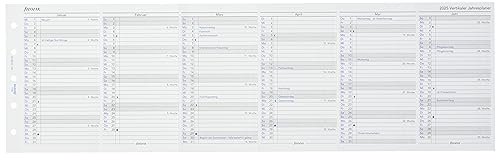 FILOFAX Kalendereinlage Mini Jahresplaner vertikal (Deutsch)2025 von Filofax