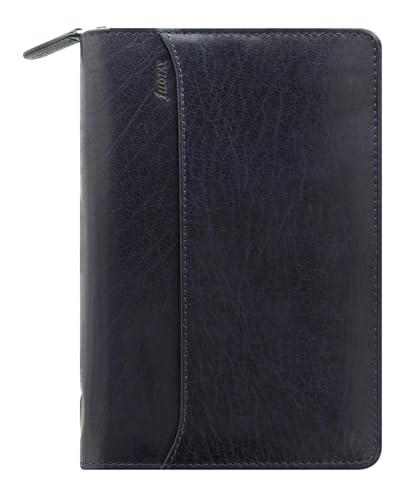 FILOFAX Lockwood Personal Zip Organiser Navy 2025 von Filofax