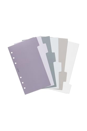 Filofax 132793 Personal Trennblatt Norfolk mit Tab / 6 Stück von Filofax