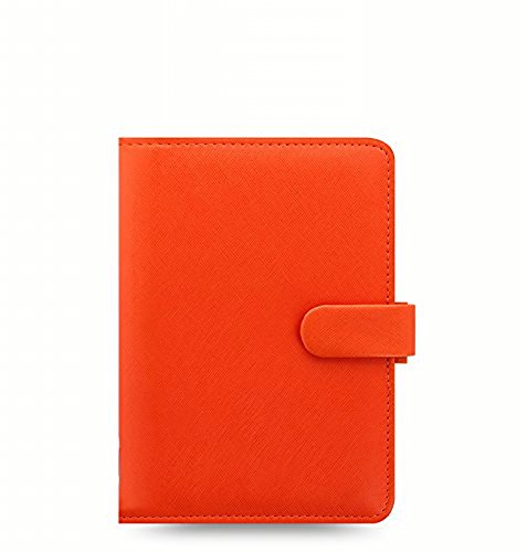 Filofax 22587 Terminplaner, Personal Saffiano Bright, orange von Filofax