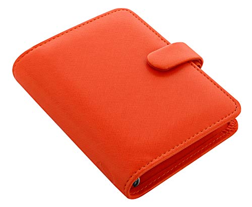 Filofax 22593 Terminplaner, Pocket Saffiano Bright, orange, Tasche von Filofax