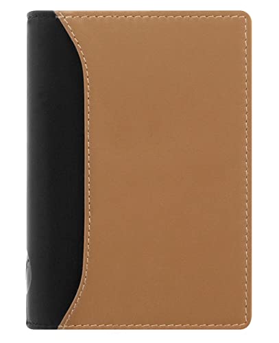 Filofax 26032 Organizer Nappa Slimline Pocket, taupe/schwarz von Filofax