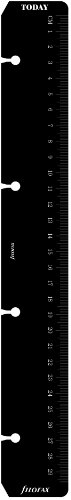 Filofax 293609 Lineal/Lesezeichen A4, schwarz von Filofax