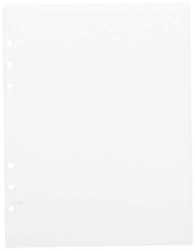 Filofax 343612 Klarsichthülle A5, oben offen, Mittel, 148mm x 210mm, durchsichtig von Filofax