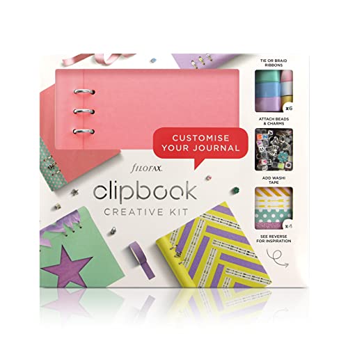 Filofax A5 Creative Kit Clipbook Rose von Filofax