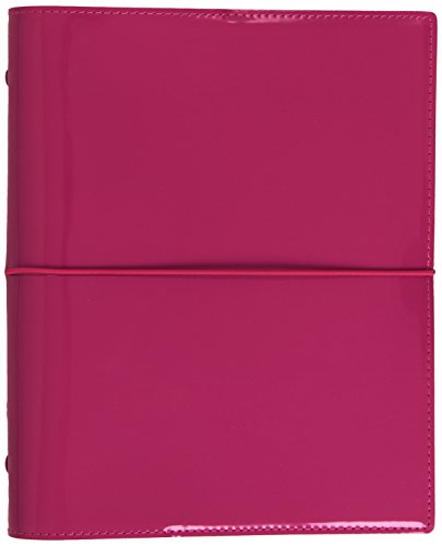 Filofax A5 Domino Patent hot pink organiser von Filofax