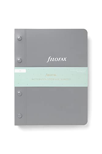 Filofax A5 Notizbuch-Aufbewahrungsordner, Grau von Filofax
