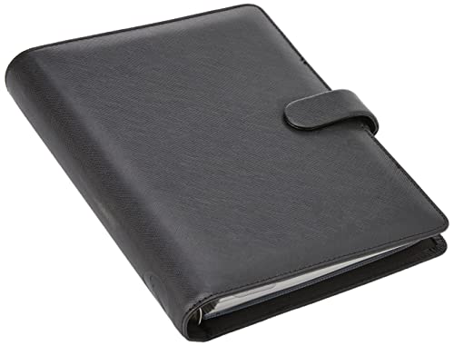 Filofax A5 Saffiano Organizer, Schwarz von Filofax