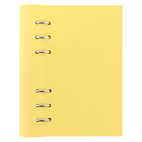 Filofax Clipbook Classic Pastels Notizbuch, Zitronengelb von Filofax