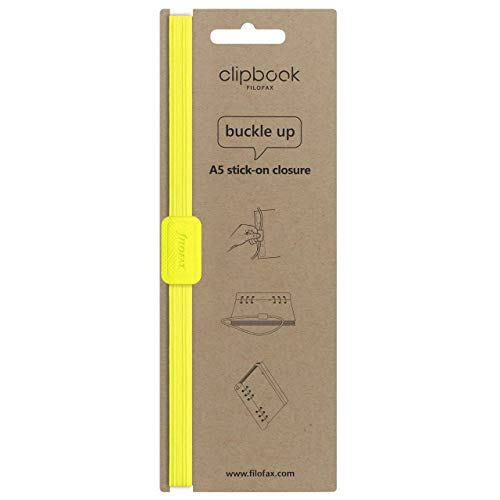 Filofax Clipbook Saffiano Fluoro Yellow Gelb A5 elastischer Verschluss 149201 Filofax Clipbook Saffiano Fluoro Yellow Gelb A5 elastischer Verschluss 149201 von Filofax