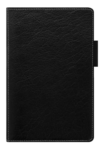 Filofax Heritage Personal Compact Schwarz 15mm Organiser Leder A6 Planer 026020 von Filofax