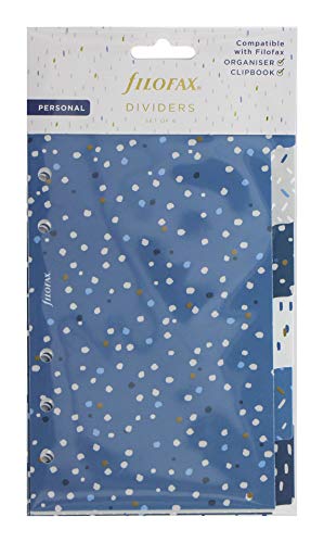 Filofax Indigo Personal Dividers, 132763 von Filofax