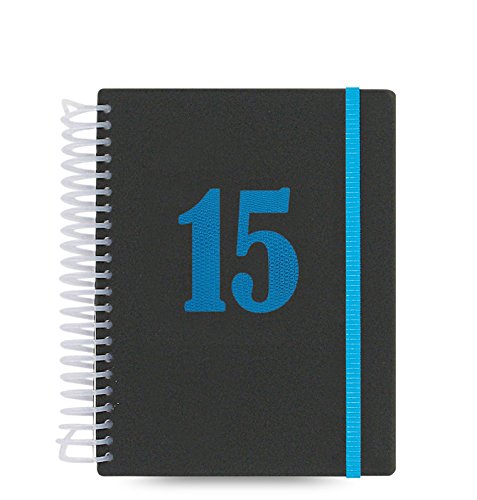 Filofax L30030153 Candi Kalender A6, 1 Woche auf 2 Seiten, blau von Filofax