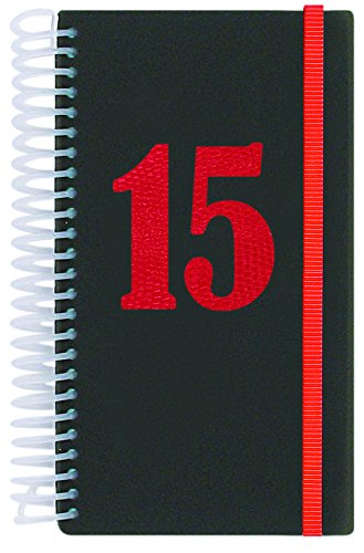 Filofax L30031152 Candi Slim Kalender, 1 Woche auf 2 Seiten, rot von Filofax