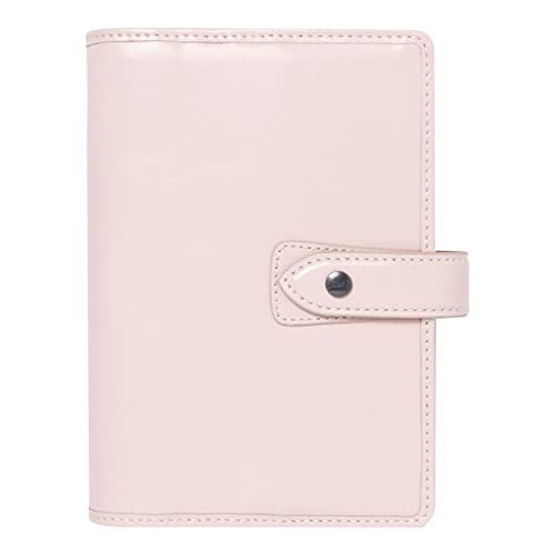 Filofax Malden Organizer Persönliche Größe, Rosa - Tastbares Vollnarben-Büffelleder, Sechs Ringe, mit Baumwollcreme, Wochenkalender, Kalender, mehrsprachig, 2024 (C022616-24) von Filofax