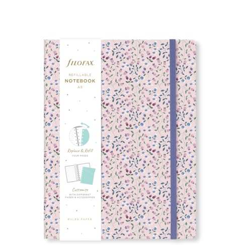 Filofax Meadow A5 Notebook Pink von Filofax