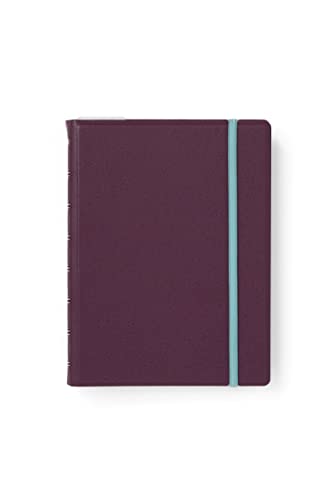 Filofax Modernes A5-Notizbuch, nachfüllbar, pflaumenfarben von Filofax