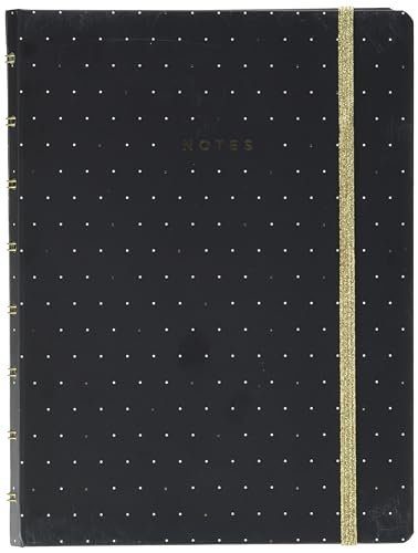 Filofax Moonlight A5 Nachfüllbares Notizbuch Black, 179521 von Filofax