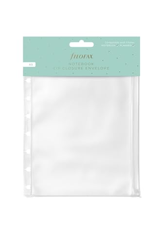 Filofax Nachfüllbares A5-Notizbuch, Umschlag mit Reißverschluss von Filofax