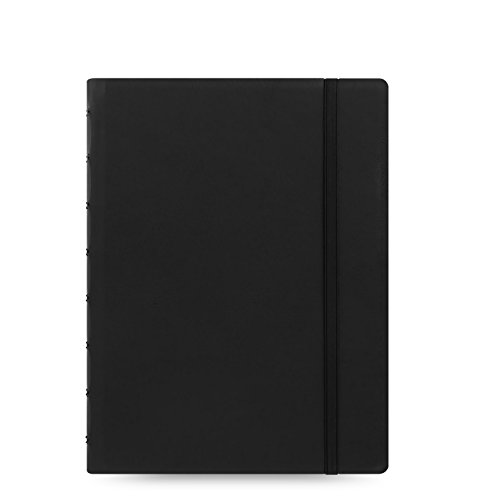 Filofax Notizbuch, A5, nachfüllbar, schwarz von Filofax
