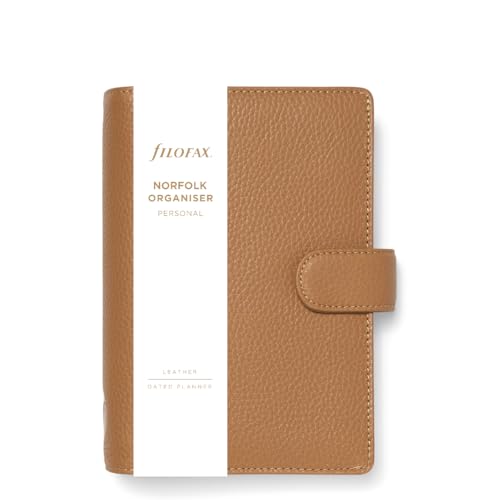 FILOFAX Norfolk Personal Organiser Almond 2025 von Filofax
