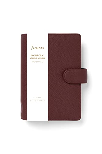 FILOFAX Norfolk Personal Organiser Currant 2025 von Filofax