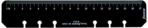 Filofax Personal Ruler / Seitenmarkierung, schwarz von Filofax