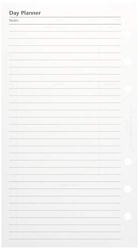 Filofax Persönlicher Tagesplaner, undatiert von Filofax