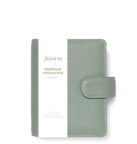 FILOFAX Norfolk Pocket Organiser Sage 2025 von Filofax