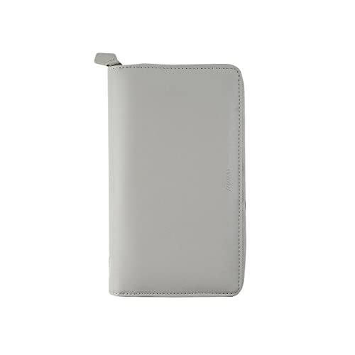 Filofax Saffiano Kompakter 2022 Organizer mit Reißverschluss, Granit von Filofax
