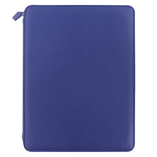 Folio Metropol A4 Reißverschluss blau von Filofax