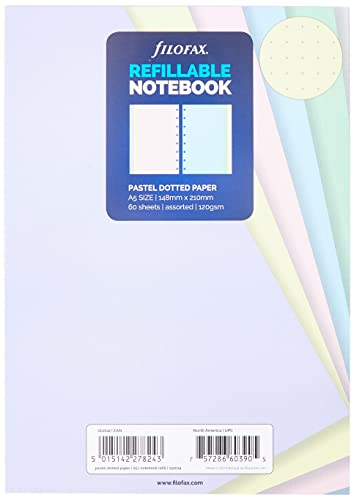 Notebook Refill Pastels Dotted DIN A5 von Filofax