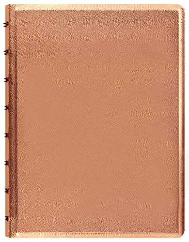 Notizbuch, Saffiano Metallic, A5, roségold von Filofax