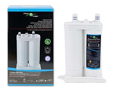 FilterLogic FFL-132F | 1x Kühlschrank-Wasserfilter kompatibel mit Electrolux AEG 4055319455 WF2CB FC-100 - Frigidaire PureSource 2 Ice & Water Filtration System für amerikanische Kühlschränke von Filterlogic
