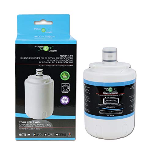 FilterLogic FFL-161M Kühlschrank-Wasserfilter kompatibel mit Maytag Jenn-Air PuriClean UKF7003, UKF7002, UKF7001; Whirlpool EDR7D1; Smeg 763410342; Beko AP930, AP930S, AP930X; Lamona HJA6100 1 Stück FilterLogic FFL-161M Kühlschrank-Wasserfilter kompatibel mit Maytag Jenn-Air PuriClean UKF7003, UKF7002, UKF7001; Whirlpool EDR7D1; Smeg 763410342; Beko AP930, AP930S, AP930X; Lamona HJA6100 1 Stück von Filterlogic