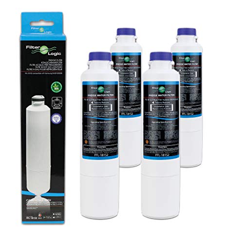FilterLogic FFL-181S Kühlschrank-Wasserfilter kompatibel mit Samsung DA29-00020B, DA29-00020A, DA99-02131B, DA97-08006, DA97-08043ABC, DA97-08006A/B, HAF-CIN, HAF-CIN/EXP, 46-9101, REFSVC 4 Stück FilterLogic FFL-181S Kühlschrank-Wasserfilter kompatibel mit Samsung DA29-00020B, DA29-00020A, DA99-02131B, DA97-08006, DA97-08043ABC, DA97-08006A/B, HAF-CIN, HAF-CIN/EXP, 46-9101, REFSVC 4 Stück von Filterlogic